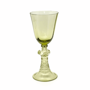 Sklenice na víno zdobená