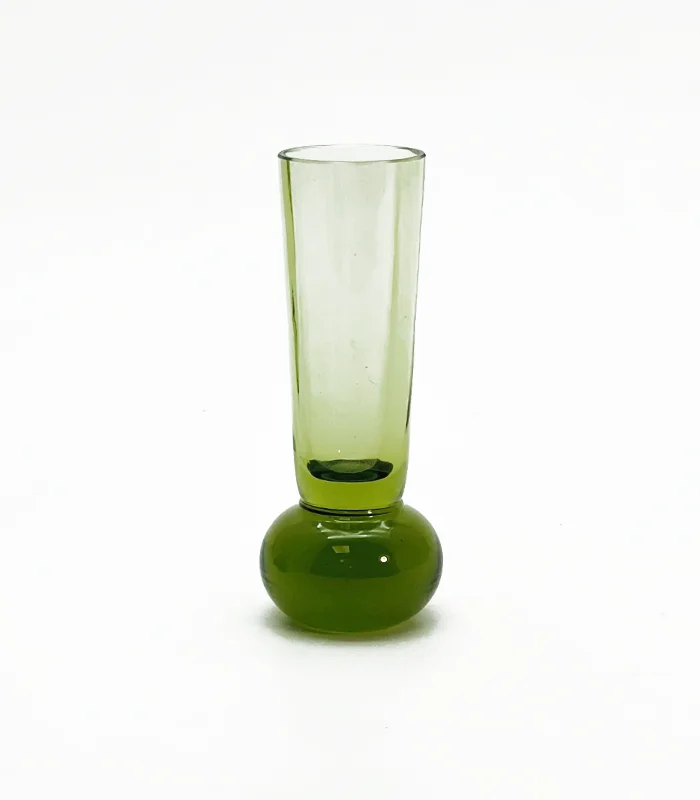 Sklenice na pálenku 0,03l - Bambus - lesní zelená