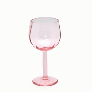 Kolekce Basic sklenice na víno růžová
