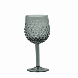 Kolekce ananas hobnail sklenice na víno kouř