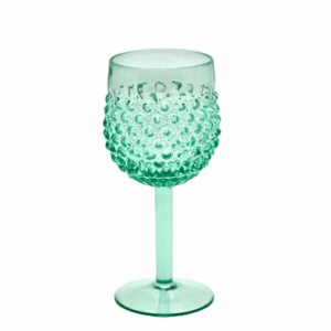 Sklenice na víno kolekce ananas hobnail beryl