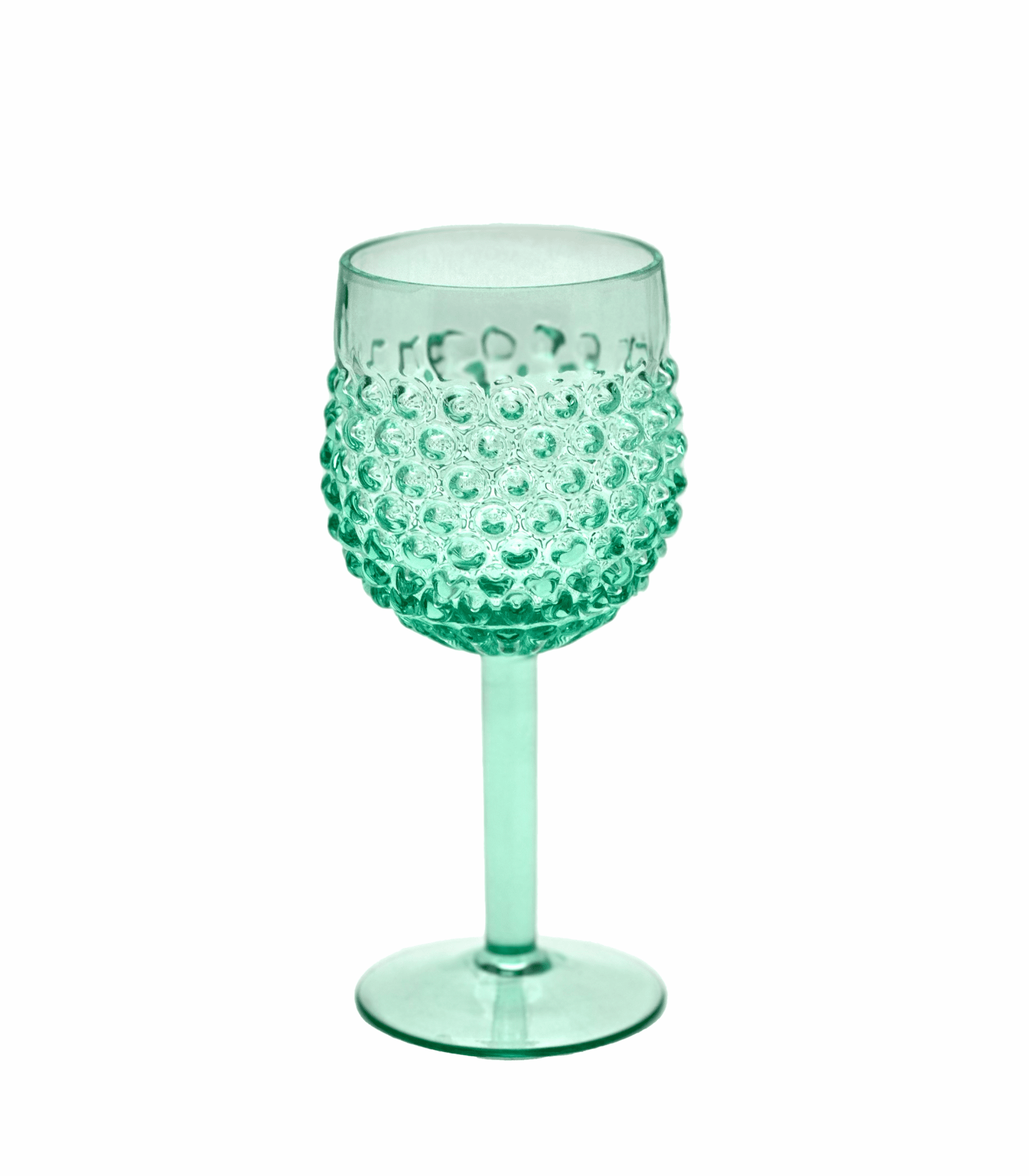 Sklenice na víno kolekce ananas hobnail beryl