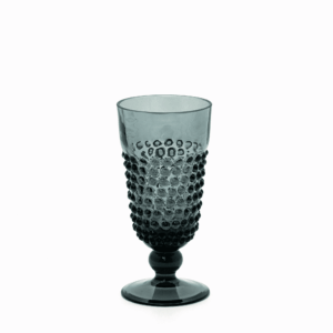 Kolekce ananas hobnail sklenice na víno kouř