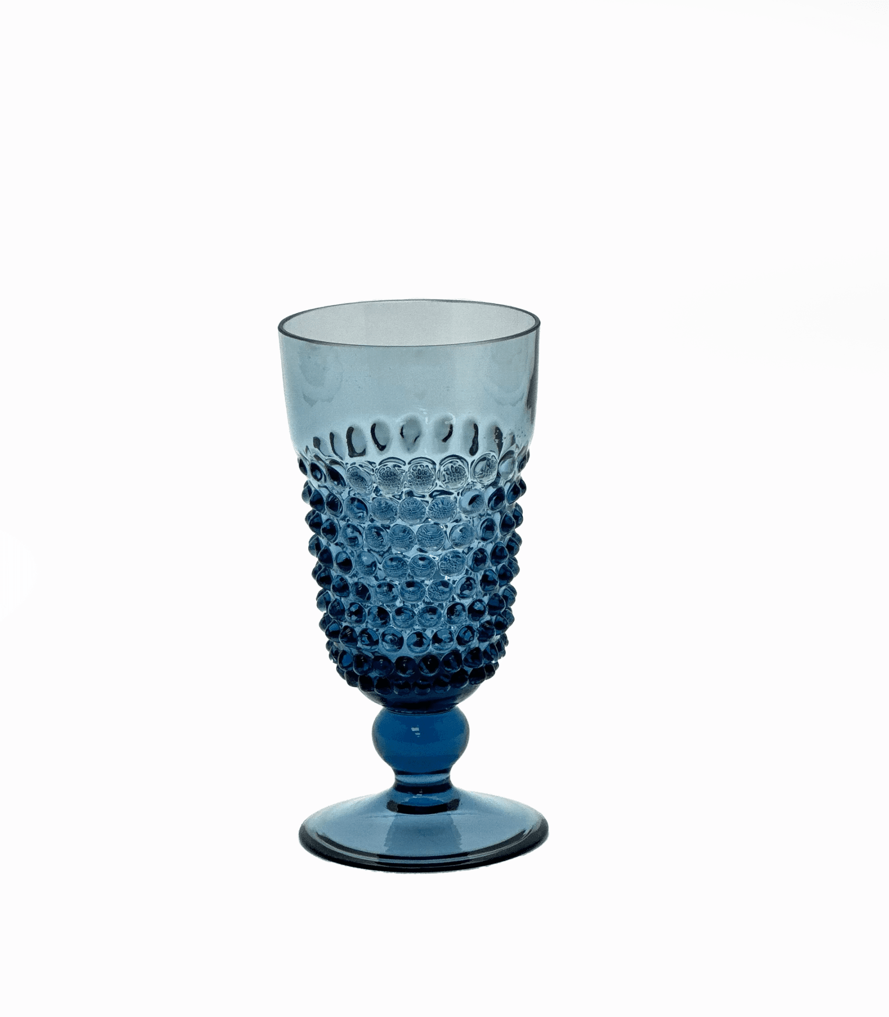 Kolekce ananas hobnail sklenice modrý kouř