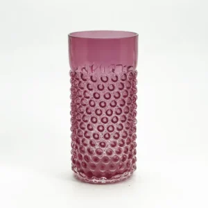 Sklenice Long 0,3l - Hobnail - Ananas - zlatá rosa