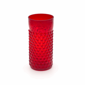 Sklenice granátová long hobnail