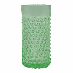 Sklenice Long 0,3l – Hobnail – Ananas – uranový beryl