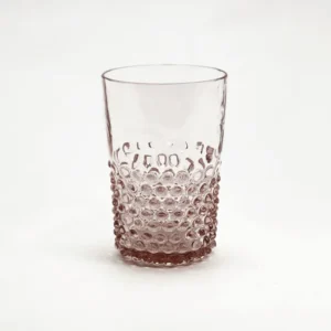 Sklenice 0,2l – Hobnail – Ananas – fialka ametyst