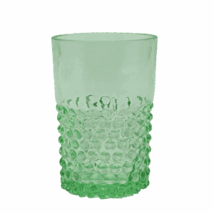 Sklenice 0,2l - Hobnail – Ananas – uranový beryl