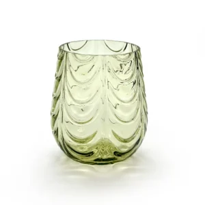 Sklenice 0,2l - Česaná - lesní zelená