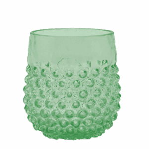 Sklenice 0,2l - Hobnail – Ananas – uranový beryl