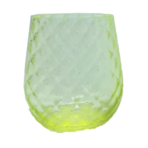 Sklenice 0,3l - Káro - uranová žluť