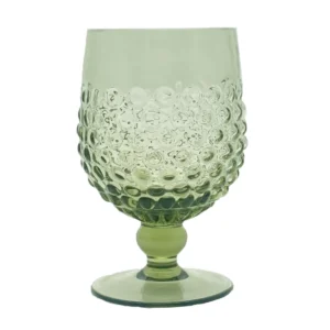 Sklenice 0,25l - Hobnail - Ananas - lesní zelená