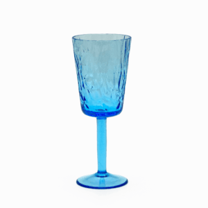 Kolekce Poly sklenice na víno akvamarín