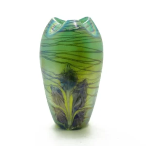 Váza listy secese 25cm Art Nouveau