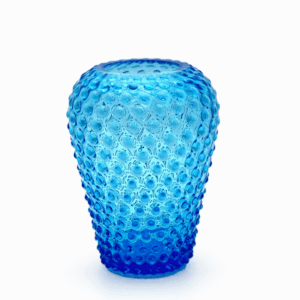 Vázaza ananas hobnail II.jakost akvamarín