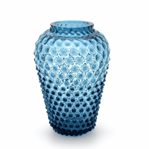 Váza ananas modrý kouř