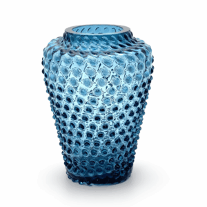 Váza ananas modrý kouř