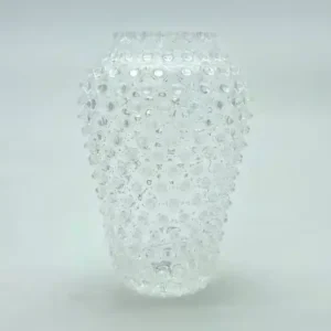 Váza 21cm - Hobnail – Ananas – křišťál