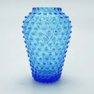 Váza 21cm – Hobnail – Ananas – akvamarin