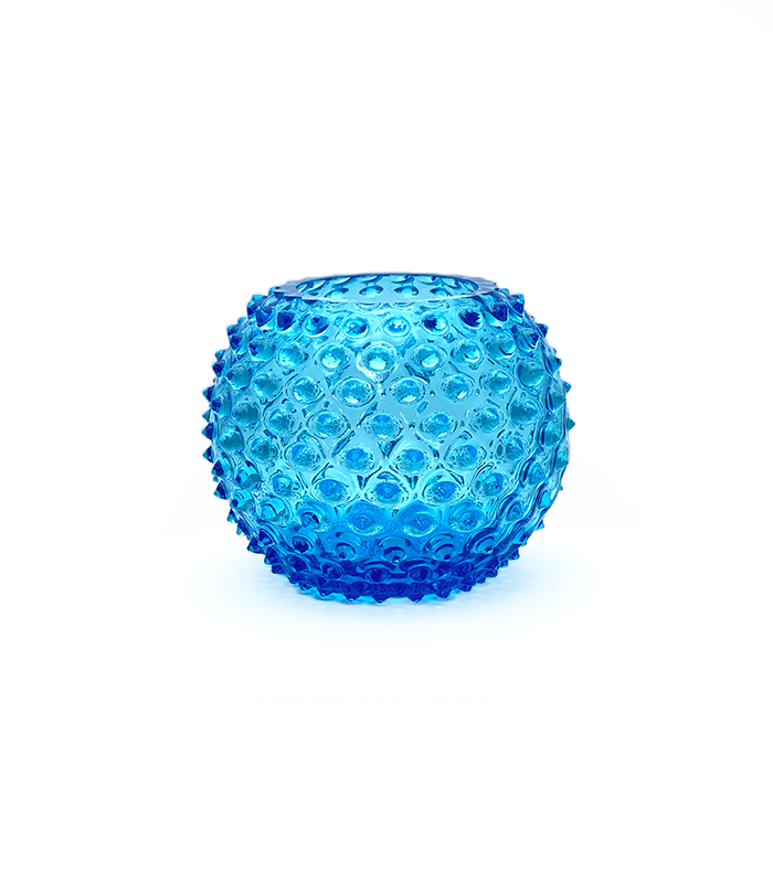 Váza ananas akvamarín