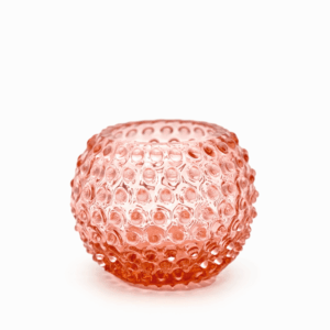 Hobnail Váza Ananas Kulatá Měděná