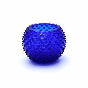 Váza ananas tmavě modrá