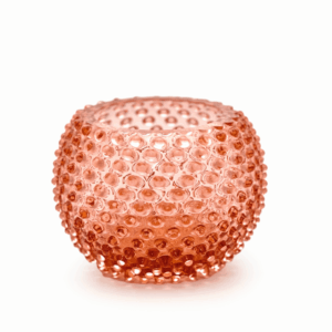 Hobnail Váza Ananas Kulatá Měděná