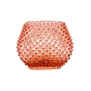 Váza 15cm - Hobnail - Ananas - měděná