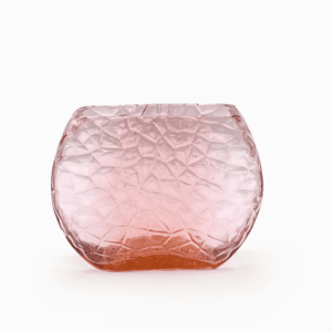 Váza s optikou velká krakle měděná