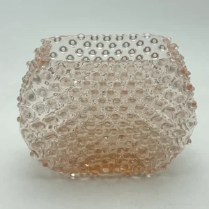 Váza 15cm - Hobnail - Ananas - meruňka