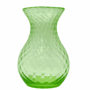 Váza 25cm - Karo - uranová zeleň