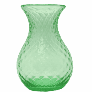 Váza 25cm - Karo - uranový beryl