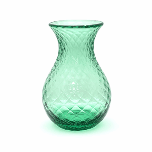 Skleněná Váza Káro beryl