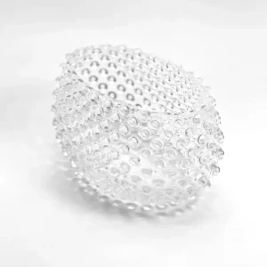 Váza - Mísa lodička velká - Ananas - Hobnail - křištál