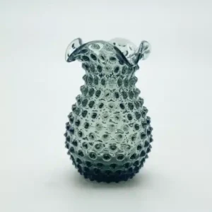 Váza 18cm – Hobnail – Ananas – kouř