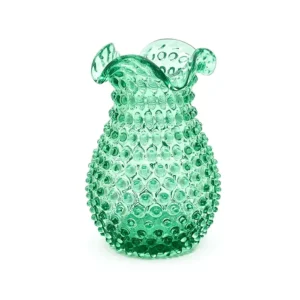 Váza 18cm – Hobnail – Ananas – beryl