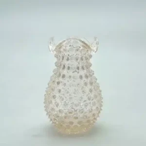 Váza 18cm – Hobnail – Ananas – meruňka