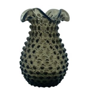 Váza 18cm – Hobnail – Ananas – hnědý kouř