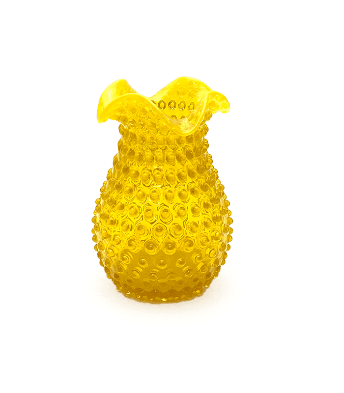 Váza ananas žlutá