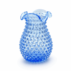 Váza ananas světle modrá