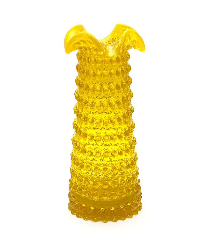 Váza ananas žlutá