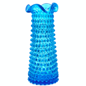 Váza akvamarín vysoká ananas