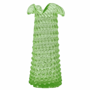 Váza 28cm - Hobnail – Ananas – uranová zeleň