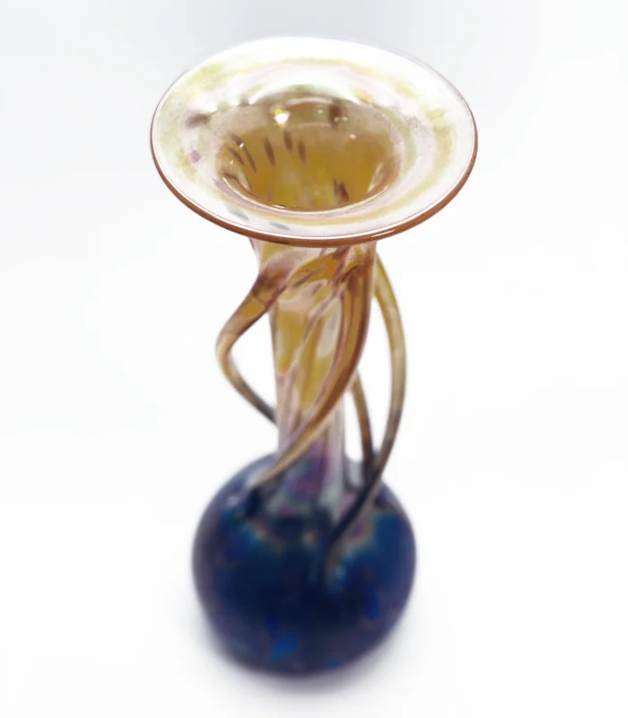 Váza prostřihávaná secesní 30cm Art Nouveau - Obrázek 3