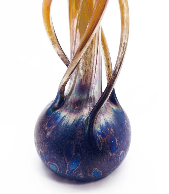 Váza prostřihávaná secesní 30cm Art Nouveau - Obrázek 2