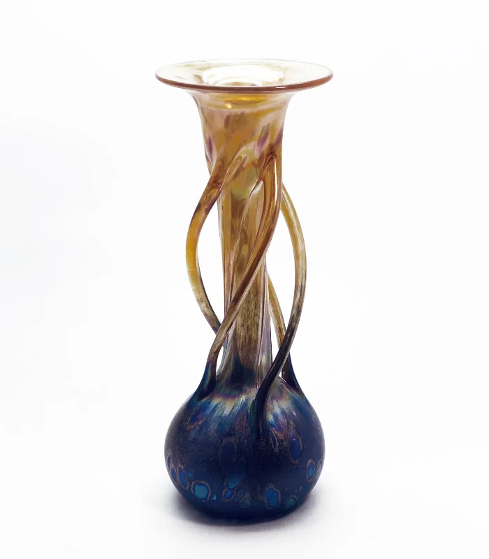 Váza prostřihávaná secesní 30cm Art Nouveau