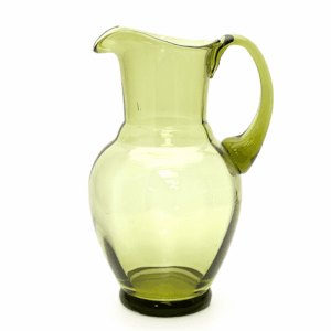 Skleněný džbán lesní sklo