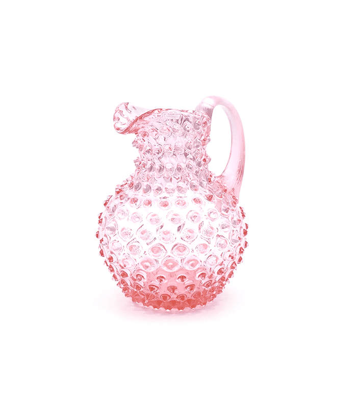 Skleněný Džbán Ananas růžový