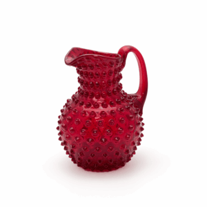 Džbán ananas hobnail granátová